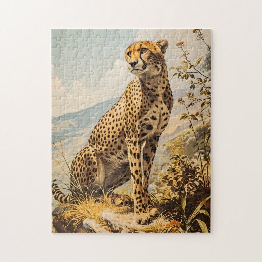  Cheetah Legpuzzel (Verticaal)