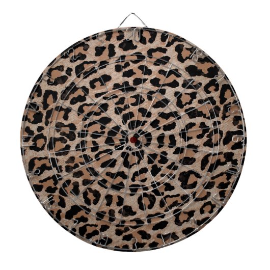 cheetah leopard dartbord (Voorkant)
