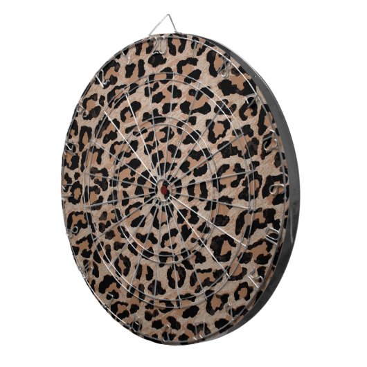 cheetah leopard dartbord (Voorkant Rechts)