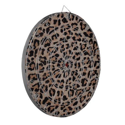 cheetah leopard dartbord (Voorkant Links)