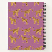Cheetah, léopard rose Carnet Spiral (Dos)
