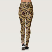 Cheetah/leopard Skin Pattern Leggings (Achterkant)
