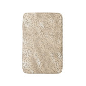 Cheetah Leopard Skin Print Pattern Badmat (Voorkant Verticaal)