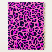 Cheetah Leopard Spots Poster de animal sauvage ros (Dos)