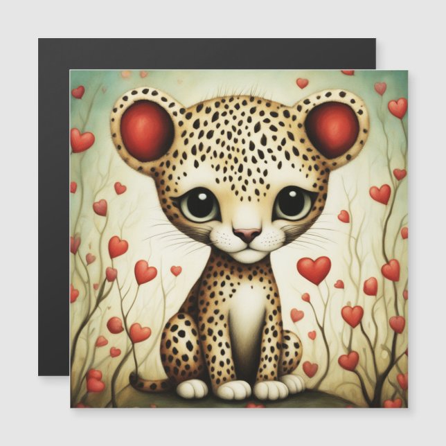 Cheetah Liefde 1 (Voorkant / Achterkant)