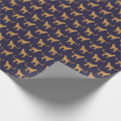 Cheetah, luipaard cadeaupapier (Hoek)