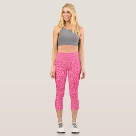 Cheetah luipaardprint High Waisted Capris