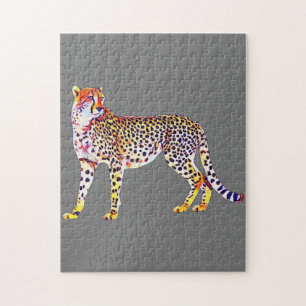Cheetah Moeder met Cubaanse roofdieren Legpuzzel
