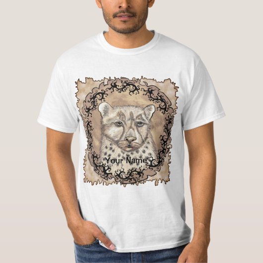 Cheetah Moon T-Shirt (Voorkant)