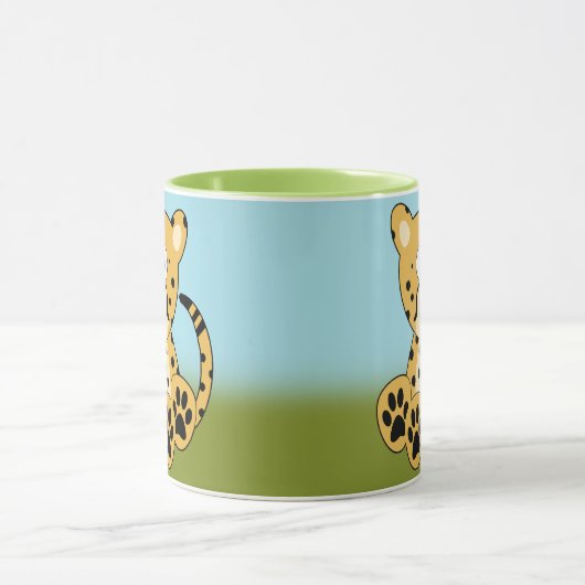 Cheetah Mug (Centre)