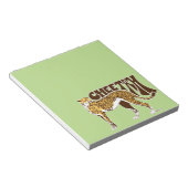 Cheetah Notitieblok (Schuin)