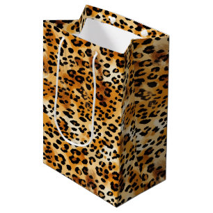 Cheetah of Leopard Safari Dierenbont Prints Medium Cadeauzakje