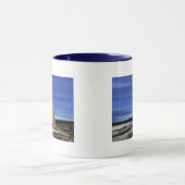 Cheetah onder de blauwe hemel mok (Midden)