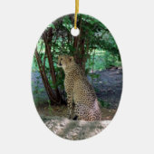 Cheetah Ornament ~ Endangered Species Series (Voorkant)