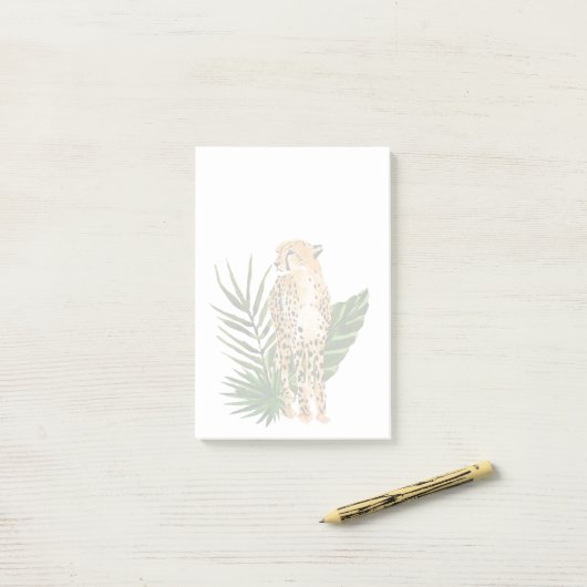 Cheetah Outlook Post-it® Notes (Op bureau)