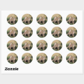 Cheetah Pair Ronde Sticker (Vel)