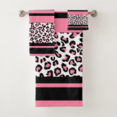 Cheetah Pattern Bad Handdoek (Insitu)