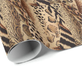 Cheetah Pattern Cadeaupapier (Rol Hoek)