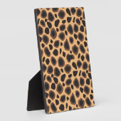 Cheetah Pattern Fotoplaat (Zijkant)
