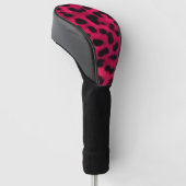Cheetah Pattern Golfheadcover (Schuin)