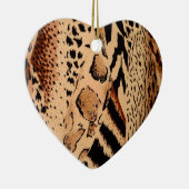 Cheetah Pattern Keramisch Ornament (Rechts)