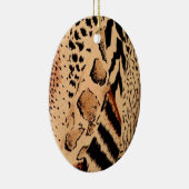 Cheetah Pattern Keramisch Ornament (Rechts)