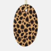 Cheetah Pattern Keramisch Ornament (Rechts)