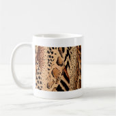 Cheetah Pattern Koffiemok (Links)