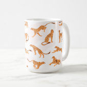 Cheetah Pattern Mug (Devant droit)