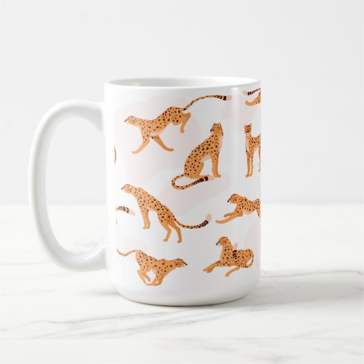 Cheetah Pattern Mug (Gauche)