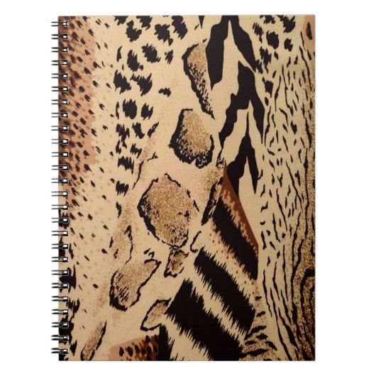 Cheetah Pattern Notitieboek (Voorkant)