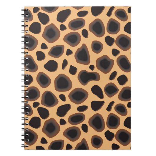 Cheetah Pattern Notitieboek (Voorkant)