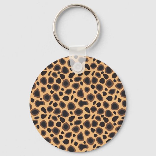 Cheetah Pattern Sleutelhanger (Voorkant)