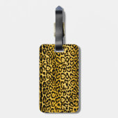 Cheetah Peace Angel Bagagelabel (Achterkant verticaal)