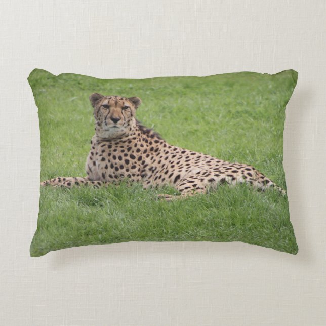 Cheetah Pillow Accent Kussen (Voorkant)