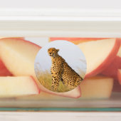 Cheetah Portrait Labels (Aangebracht)