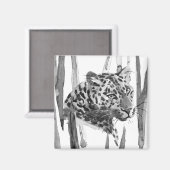 Cheetah Portrait Magneet (Voorkant / Achterkant)