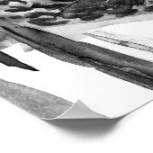 Cheetah Portrait Poster (Hoek)