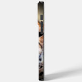 Cheetah Portret van Volle Maan: Natuur's Grace Case-Mate iPhone Case (Achterkant / Links)