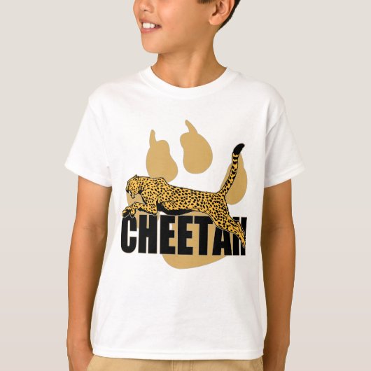 Cheetah Power T-shirt (Voorkant)