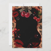 Cheetah print birthday invitation (Dos)