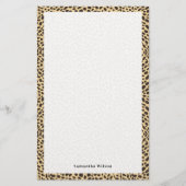 Cheetah Print briefpapier (Voorkant)
