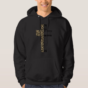 Cheetah Print Christelijk Verse Spain Women Españ Hoodie