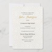 Cheetah Print Class of 2023 Graduation Invitation (Dos)