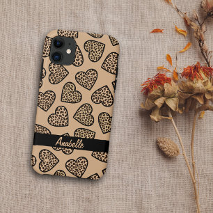 Cheetah print harten iPhone 5 Hoesje