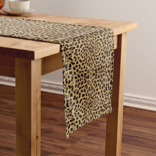 Cheetah Print Lange Tafelloper (Voorbeeld)