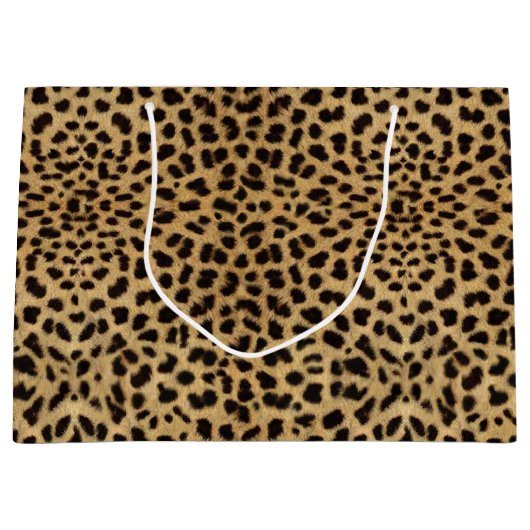 Cheetah Print Large Cadeautasje (Voorkant)