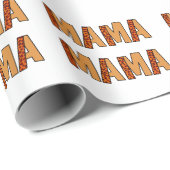 Cheetah Print Leopard mama Cadeaupapier (Rol Hoek)