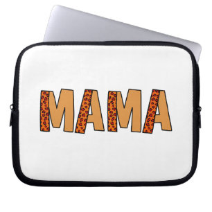 Cheetah Print Leopard mama Laptop Sleeve