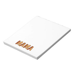 Cheetah Print Leopard mama Notitieblok